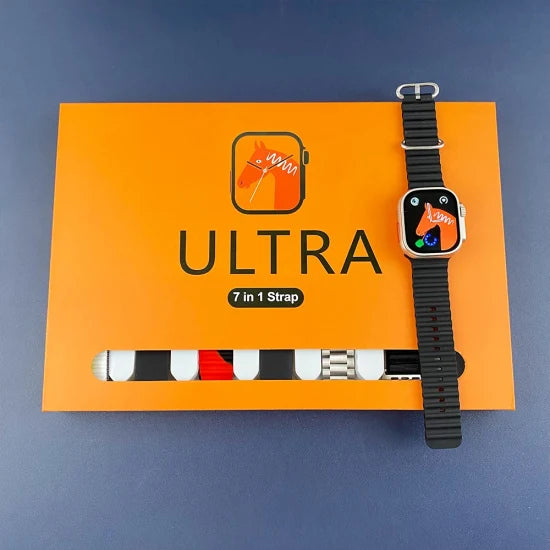Big Ultra Smart Watches ___ set of 7 Premium Combo Pack