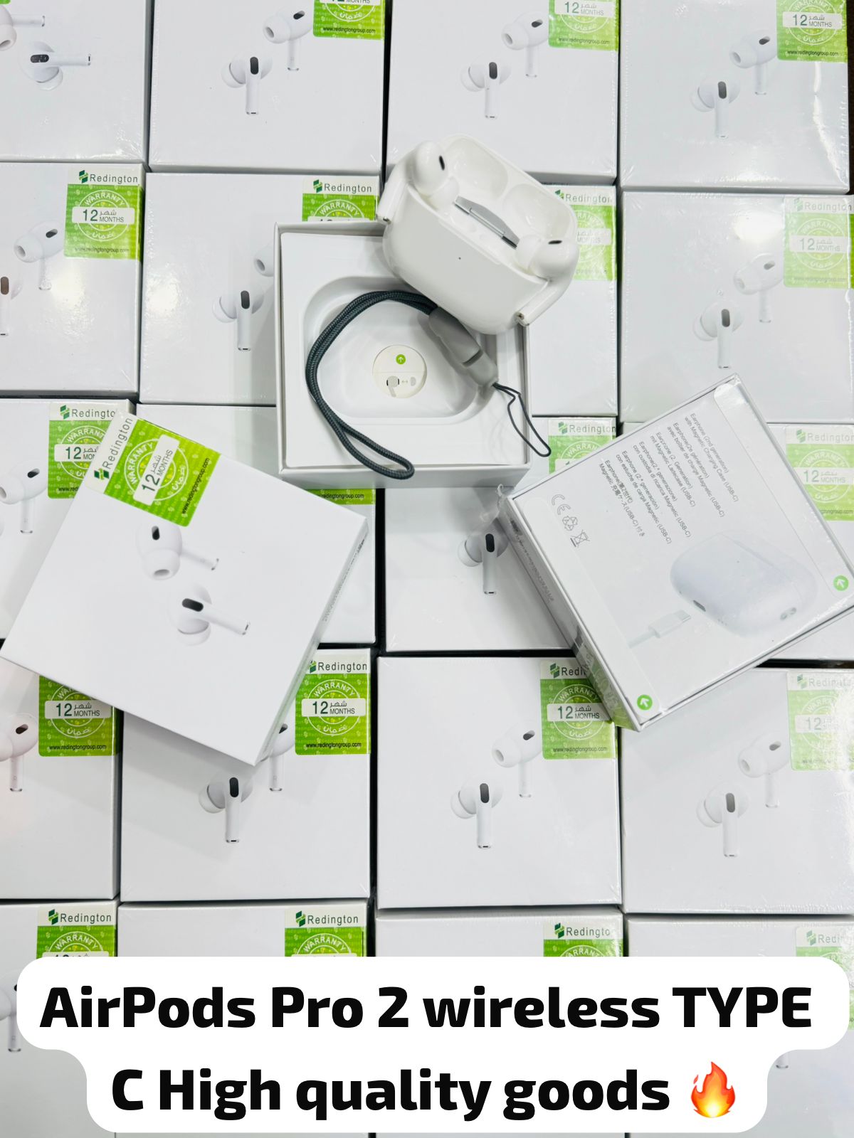 Airpods Pro 2 White Wireless Type C high quality