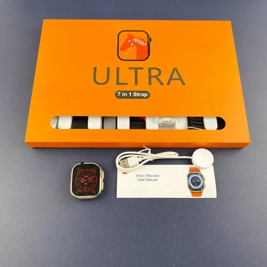 Big Ultra Smart Watches ___ set of 7  Premium Combo Pack