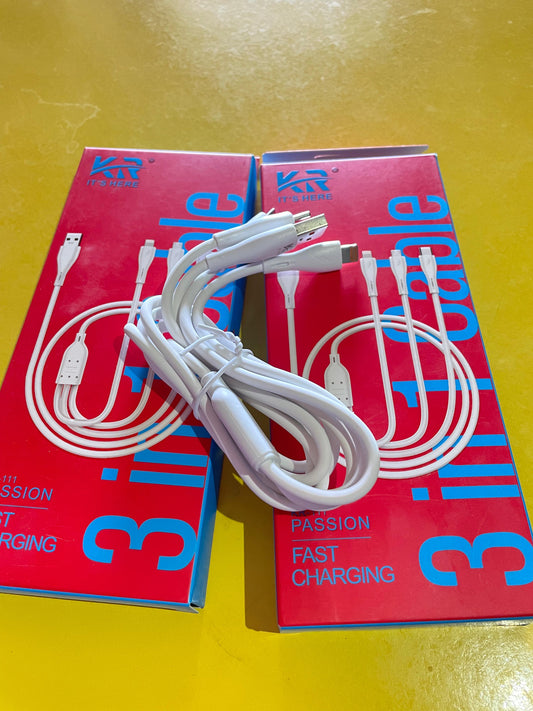 3 in 1 Data cable