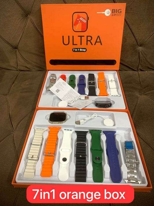 Big Ultra Smart Watches ___ set of 7  Premium Combo Pack